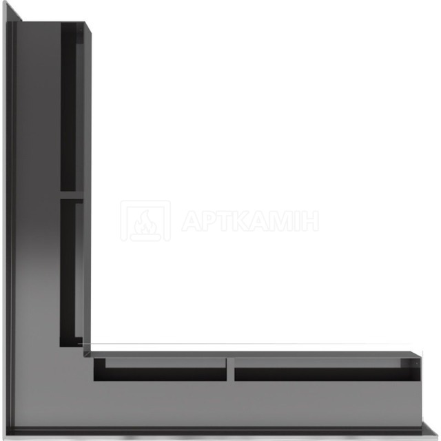 Решітка для каміну Kratki шліфована LUFT/NS/60/SZ/SF. Фото 3