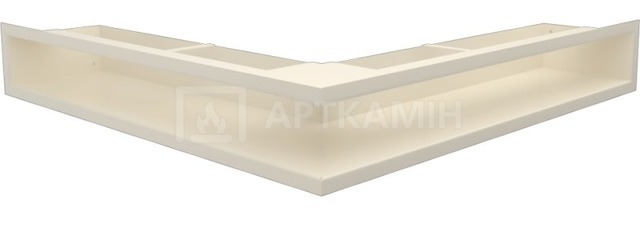 Решетка для камина Kratki бежевая LUFT/NS/90/K/SF