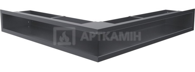 Решетка для камина Kratki графитовая LUFT/NS/90/G/SF