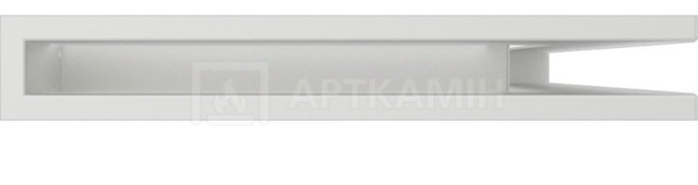 Решетка для камина Kratki белая LUFT/NP/6/40/B/SF. Фото 2