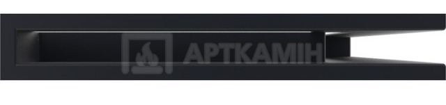 Решетка для камина Kratki графитовая LUFT/NP/6/40/G/SF. Фото 2
