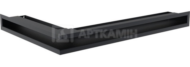 Решетка для камина Kratki графитовая LUFT/NP/6/40/G/SF