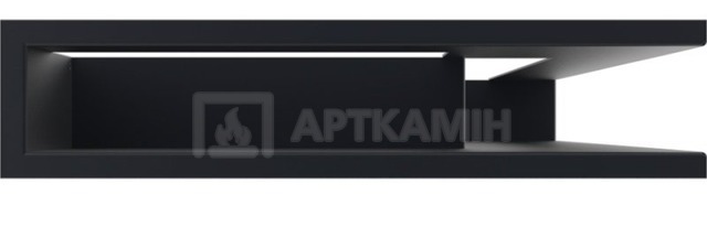 Решетка для камина Kratki графитовая LUFT/NP/9/40/G/SF. Фото 2