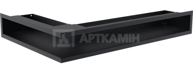 Решетка для камина Kratki графитовая LUFT/NP/9/40/G/SF