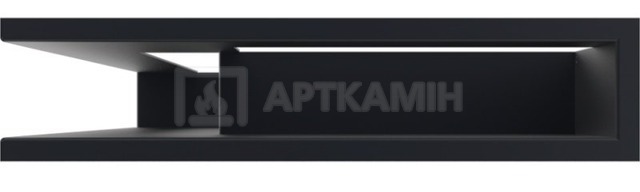 Решітка для каміну Kratki графітова LUFT/NL/9/40/G/SF. Фото 3
