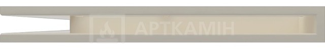 Решітка для каміну Kratki кремова LUFT/NL/60/K/SF. Фото 2