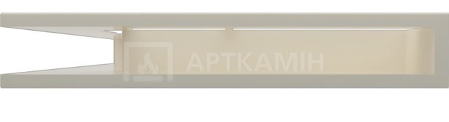 Решетка для камина Kratki бежевая LUFT/NL/90/K/SF. Фото 2