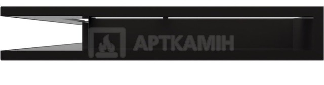 Решетка для камина Kratki черная LUFT/NL/90/C/SF. Фото 2
