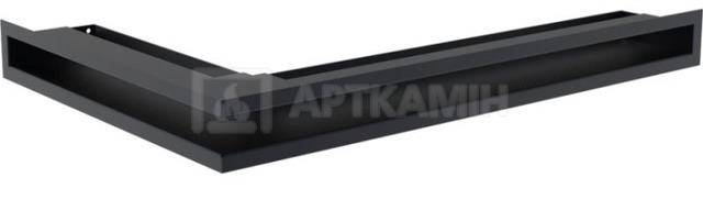 Решетка для камина Kratki графитовая LUFT/NP/6/40/G