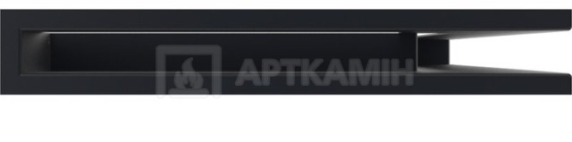 Решітка для каміну Kratki чорна LUFT/NP/6/40/C. Фото 2
