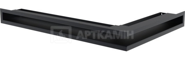 Решетка для камина Kratki графитовая LUFT/NL/6/40/G