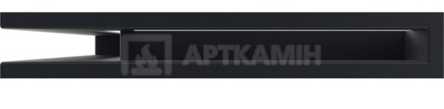 Решітка для каміну Kratki чорна LUFT/NL/6/40/C. Фото 2