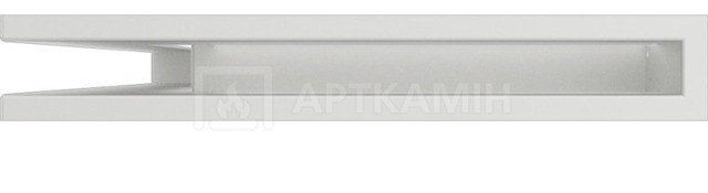 Решітка для каміну Kratki біла LUFT/NL/6/40/B. Фото 2