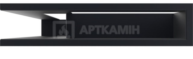 Решетка для камина Kratki графитовая LUFT/NL/9/40/G. Фото 2