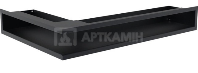 Решетка для камина Kratki графитовая LUFT/NP/9/40/G