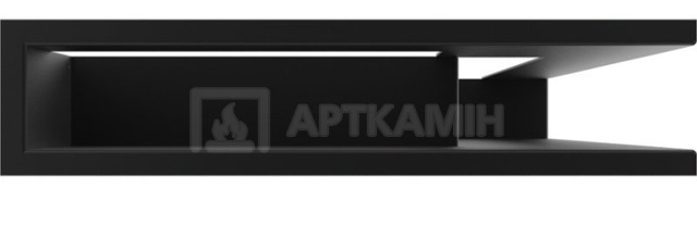 Решетка для камина Kratki черная LUFT/NP/9/40/C. Фото 2