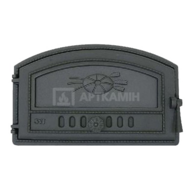 Дверцята для хлібних печей SVT суцільні ліві 180/230×410 мм (арт. 421)