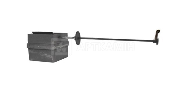 Поворотна засувка димоходу SVT 220x220 мм (арт. 208). Фото 2