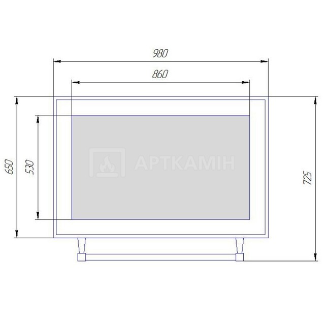 Плита SVT 3A керамічна 5 мм 650x980 мм (арт. 312). Фото 3