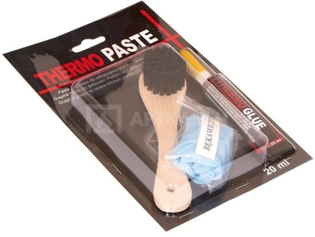Набір Parkanex Thermo Paste (паста 20 мл + щіточка + рукавички)