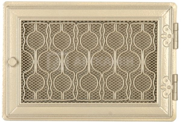 Решітка для каміну Parkanex Stylowa біла антична 21×32