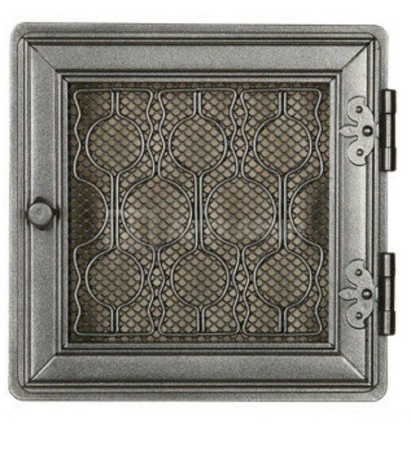 Решітка для каміну Parkanex Stylowa графітова 21×21