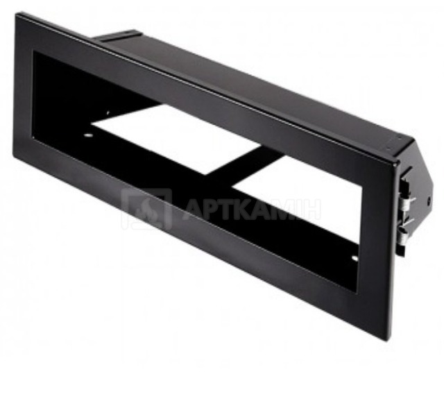 Решетка для камина Parkanex открытая черная 20×6