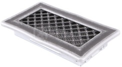 Решітка для каміну Parkanex Deco срібна патина 10×20