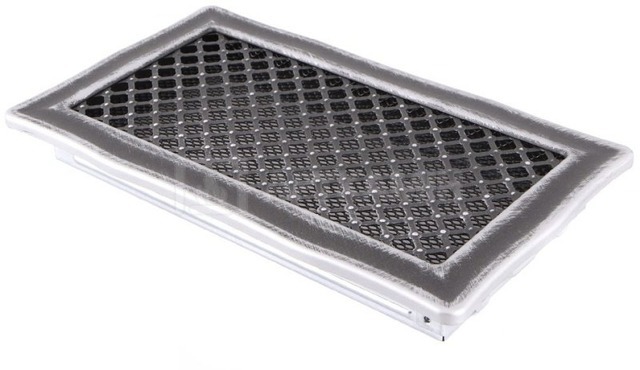 Решітка для каміну Parkanex Deco срібна патина 16×32