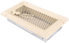 Решетка для камина Parkanex Retro слоновая кость 10×20