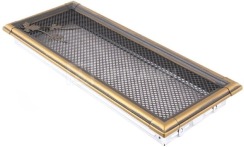 Решетка для камина Parkanex Retro золотая патина 16×45
