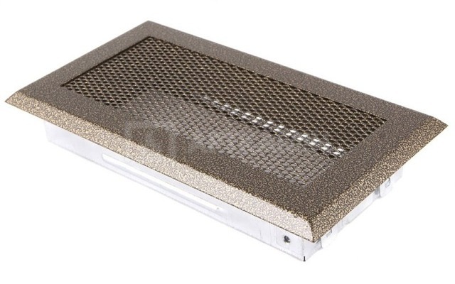 Решетка для камина Parkanex старое золото 10×20