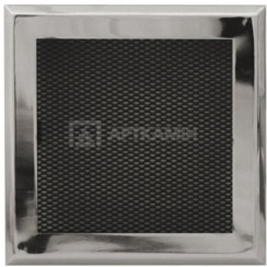 Решетка для камина Parkanex хром 16×16
