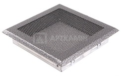 Решетка для камина Parkanex старое серебро 16×16