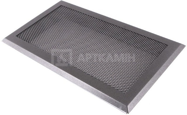 Решетка для камина Parkanex графитовая 16×32