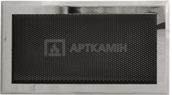 Решетка для камина Parkanex хром 16×32