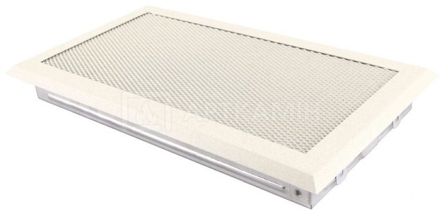 Решітка для каміну Parkanex крем brokatowy 16×32