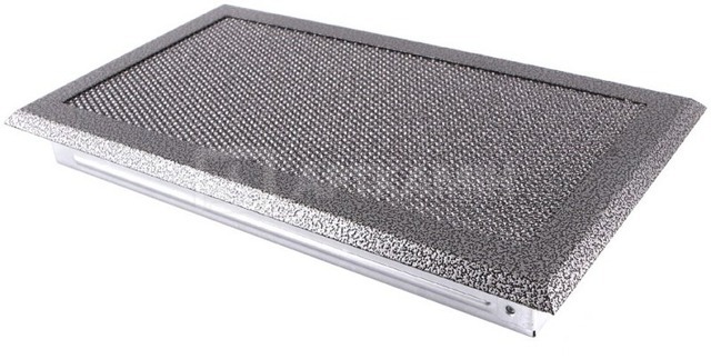 Решетка для камина Parkanex старое серебро 16×32