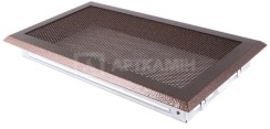Решетка для камина Parkanex старая медь 16×32