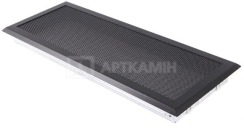 Решетка для камина Parkanex черная 16×45