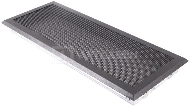 Решітка для каміну Parkanex графітова 16×45