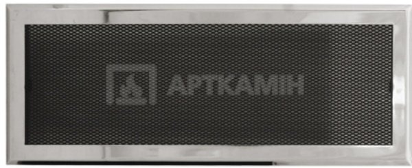 Решетка для камина Parkanex хром 16×45