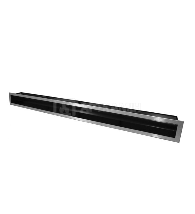 Вентиляционная решетка Hitze Slim Inox 9х100