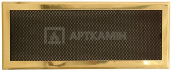 Решетка для камина Parkanex латунь 16×45