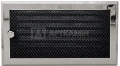 Решетка для камина Parkanex хром 16×32 с жалюзи
