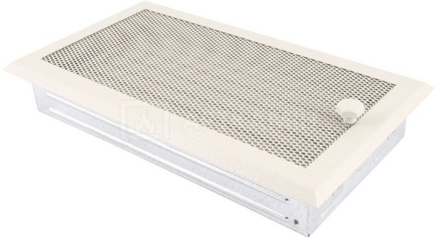 Решетка для камина Parkanex крем brokatowy 16×32 с жалюзи