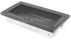 Решетка для камина Parkanex Trend графитовая 10×20