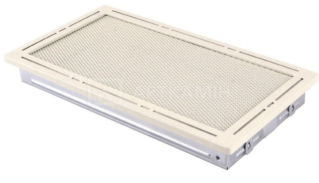 Решетка для камина Parkanex Trend крем brokatowy 16×32