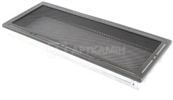 Решітка для каміну Parkanex Trend графітова 16×45