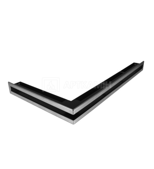 Вентиляційна решітка Hitze Slim Inox 6х80x45 ліва